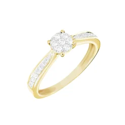 Histoire d'Or Bague Or Jaune Celia Diamants or jaune diamant Sale