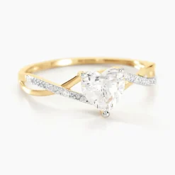 Histoire d'Or Bague Or Jaune Clothilde Oxyde De Zirconium or jaune oxyde zirconium Online