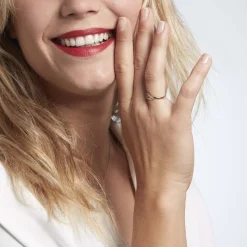 Histoire d'Or Bague Or Jaune Daegan Oxydes De Zirconium