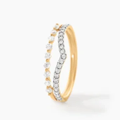 Histoire d'Or Bague Or Jaune Eclat D'etoile Oxyde De Zirconium or jaune oxyde Online