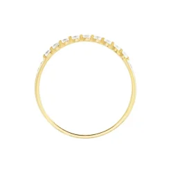 Histoire d'Or Bague Or Jaune Eclat D'etoile Oxyde De Zirconium or jaune oxyde Online