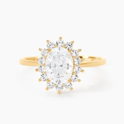 Histoire d'Or Bague Or Jaune Emilius  Oxyde De Zirconium Discount