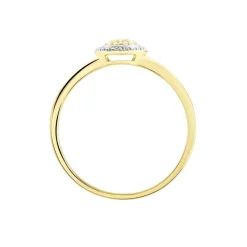 Histoire d'Or Bague Or Jaune Finola Diamants Outlet