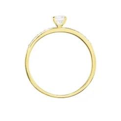 Histoire d'Or Bague Or Jaune Judita Oxyde De Zirconium Sale