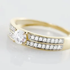 Histoire d'Or Bague Or Jaune Judita Oxyde De Zirconium Sale