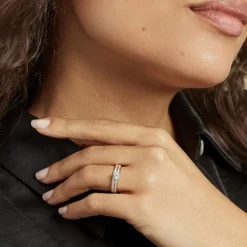 Histoire d'Or Bague Or Jaune Judita Oxyde De Zirconium Sale