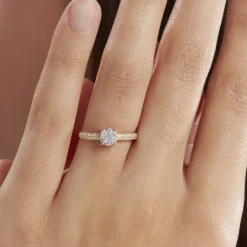 Histoire d'Or Bague Or Jaune Julia Diamants or jaune diamant Best