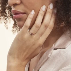 Histoire d'Or Bague Or Jaune Karmele Rubis or jaune rubis