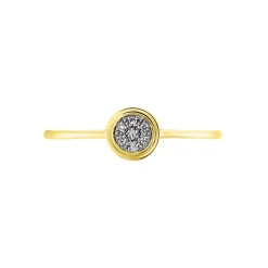 Histoire d'Or Bague Or Jaune Kaylynn Diamants Clearance