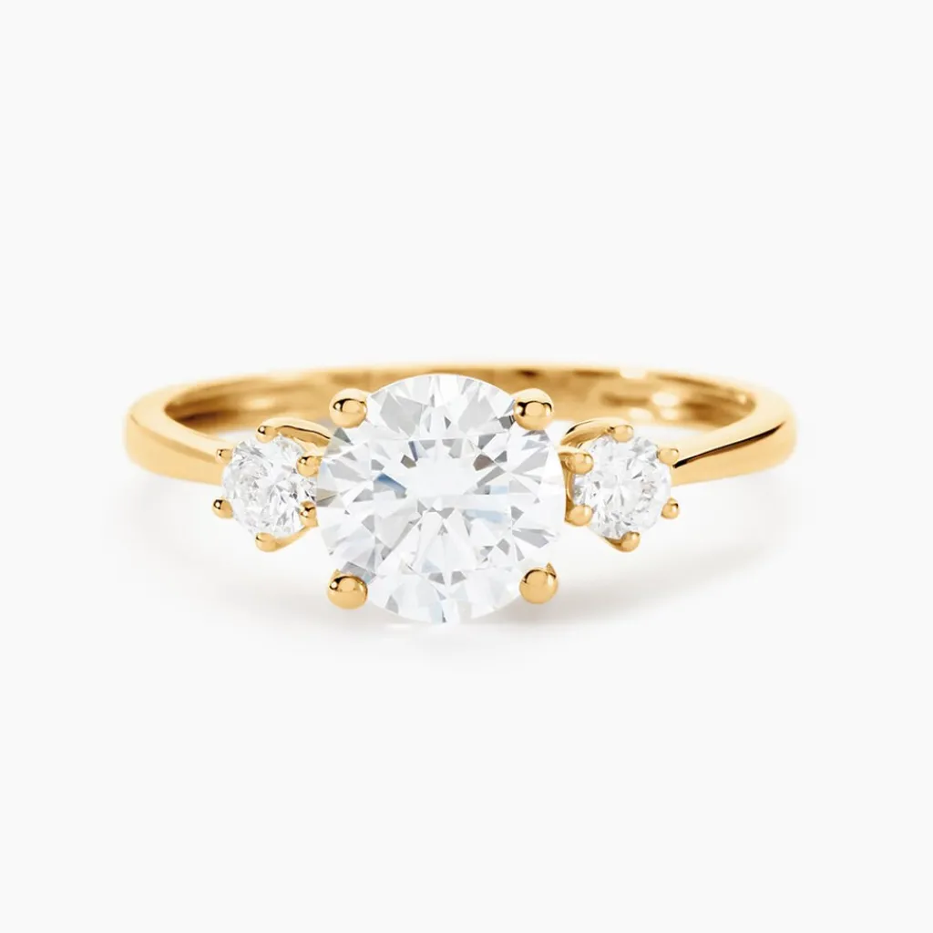 Histoire d'Or Bague Or Jaune Kesari Oxyde De Zirconium Clearance