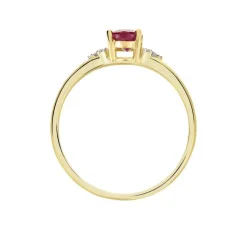 Histoire d'Or Bague Or Jaune Marie Rubis Diamants or jaune rubis Outlet