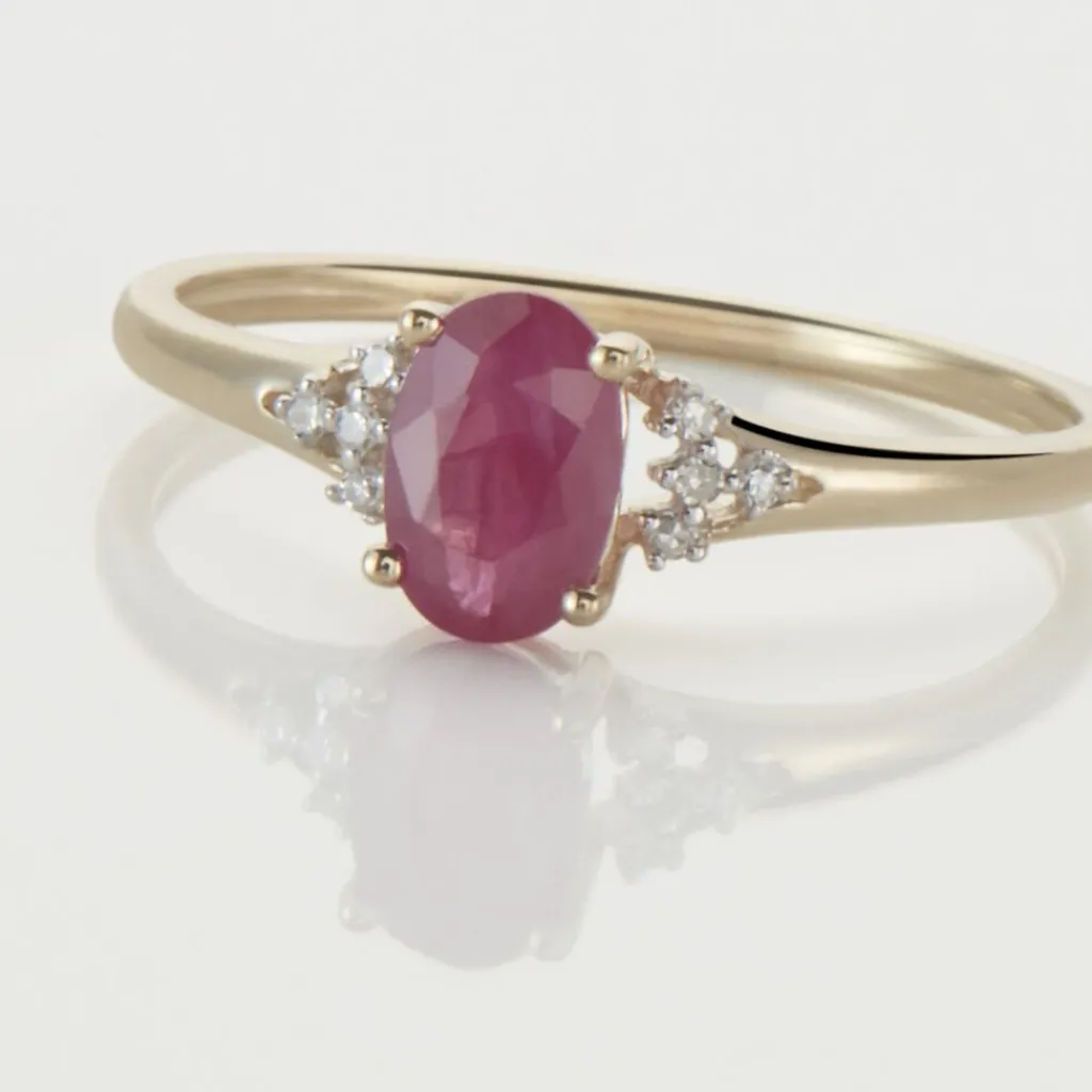 Histoire d'Or Bague Or Jaune Marie Rubis Diamants or jaune rubis Outlet