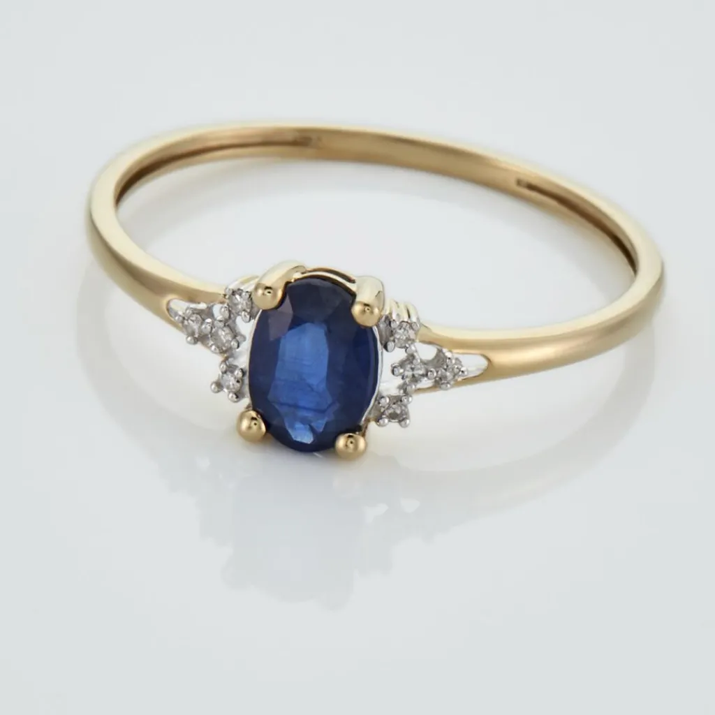 Histoire d'Or Bague Or Jaune Marie Saphir Diamants or jaune saphir Clearance