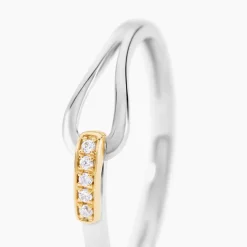 Histoire d'Or Bague Or Jaune Oxyde De Zirconium Sale