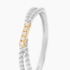 Histoire d'Or Bague Or Jaune Oxyde De Zirconium Outlet