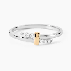 Histoire d'Or Bague Or Jaune Oxyde De Zirconium Hot