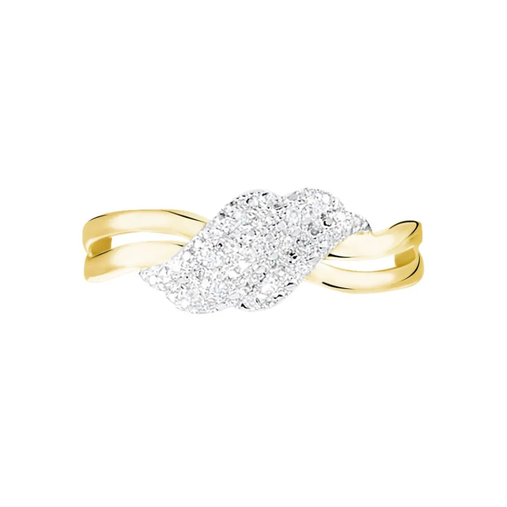 Histoire d'Or Bague Or Jaune Ricoria Diamants Discount