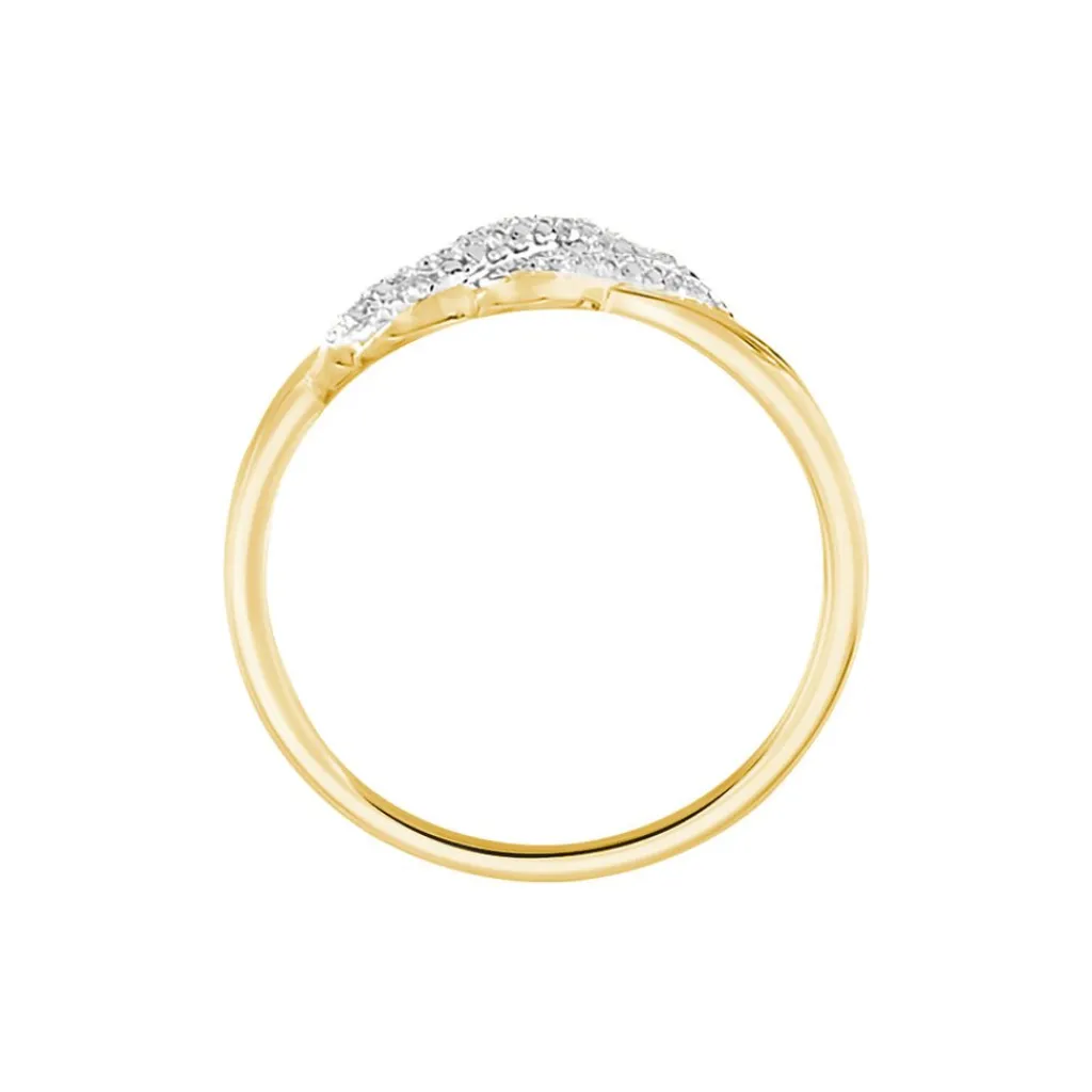 Histoire d'Or Bague Or Jaune Ricoria Diamants Discount