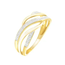 Histoire d'Or Bague Or Jaune Rodhia Diamants Outlet
