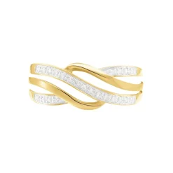 Histoire d'Or Bague Or Jaune Rodhia Diamants Outlet