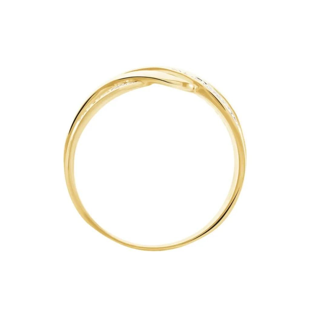 Histoire d'Or Bague Or Jaune Rodhia Diamants Outlet
