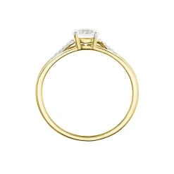 Histoire d'Or Bague Or Jaune Rodrigo Oxyde De Zirconium Outlet