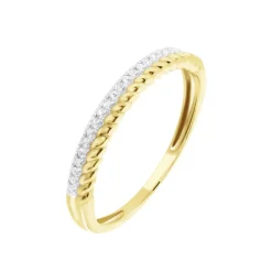 Histoire d'Or Bague Or Jaune Uxella Diamants Hot