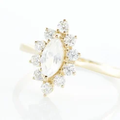 Histoire d'Or Bague Or Jaune Vladimira Oxyde De Zirconium Sale