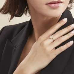 Histoire d'Or Bague Or Jaune Vladimira Oxyde De Zirconium Sale