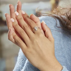 Histoire d'Or Bague Or Tricolore Dionyse Oxydes De Zirconium Best