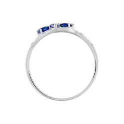 Histoire d'Or Bague Orchidee Diamant or blanc saphir Sale