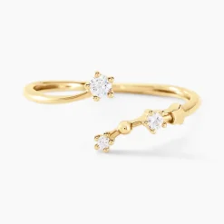 Histoire d'Or Bague Orion Or Jaune Oxyde De Zirconium Outlet