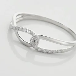 Histoire d'Or Bague Osanna s or blanc diamant Outlet