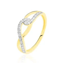 Histoire d'Or Bague Osanna Or Jaune Diamant Discount