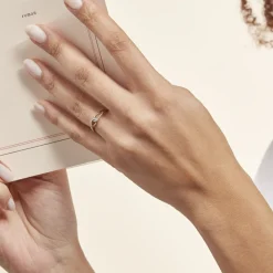 Histoire d'Or Bague Osanna Or Jaune Diamant Discount