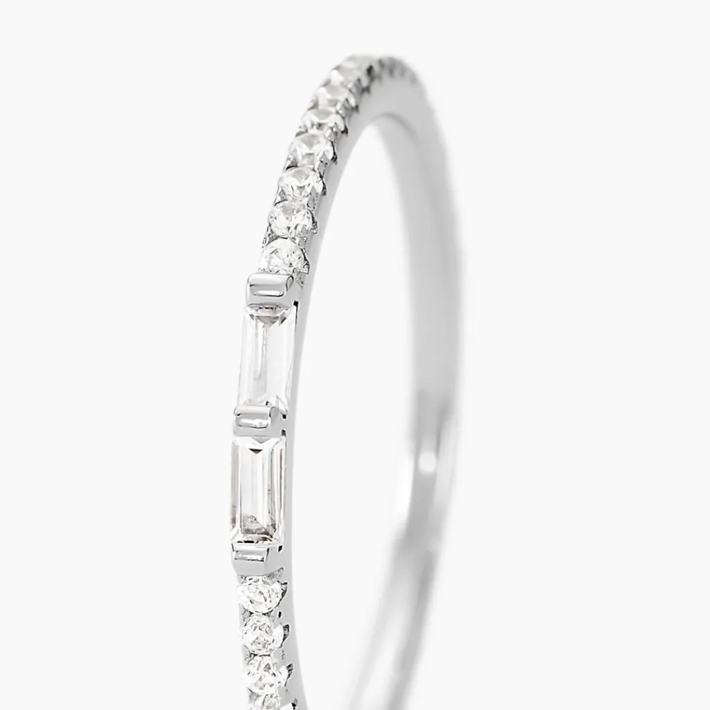 Histoire d'Or Bague Paoline Argent Blanc Oxyde De Zirconium Outlet