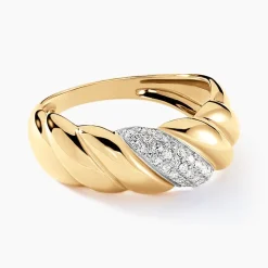 Histoire d'Or Bague Parker Or Jaune Diamant Hot
