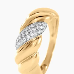 Histoire d'Or Bague Parker Or Jaune Diamant Hot