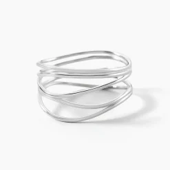 Histoire d'Or Bague Paros Argent Blanc Clearance