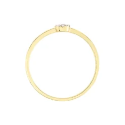 Histoire d'Or Bague Pear C Or Jaune Diamant Hot