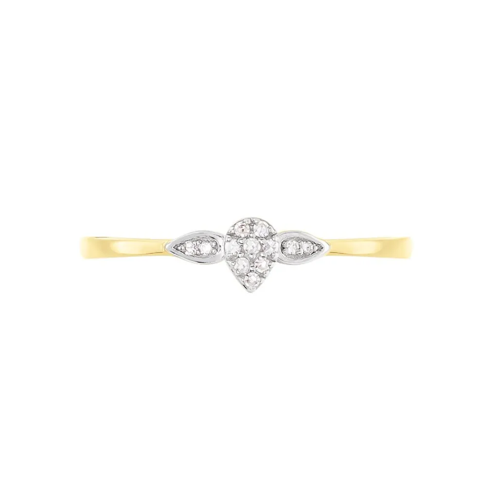 Histoire d'Or Bague Piers Or Jaune Diamant Online
