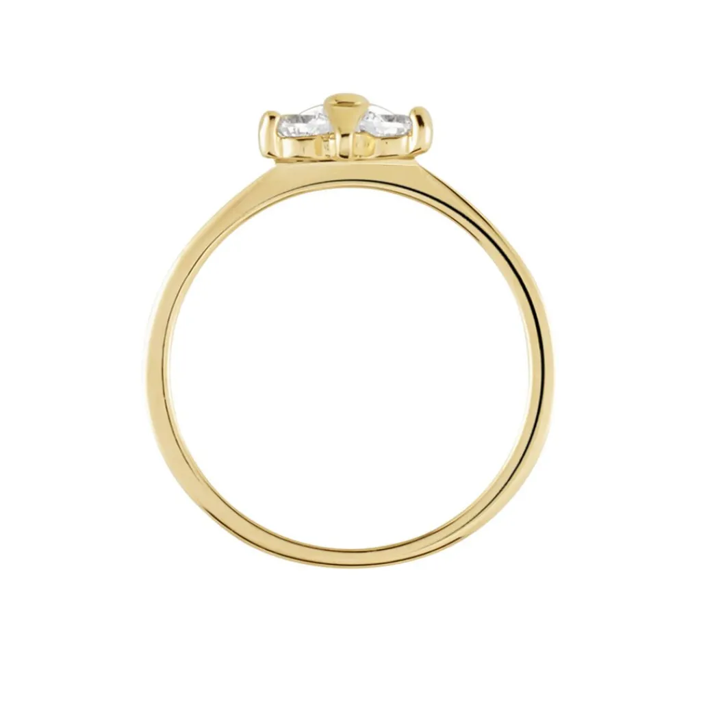 Histoire d'Or Bague Plaqué Or Jacinth Oxyde De Zirconium Outlet