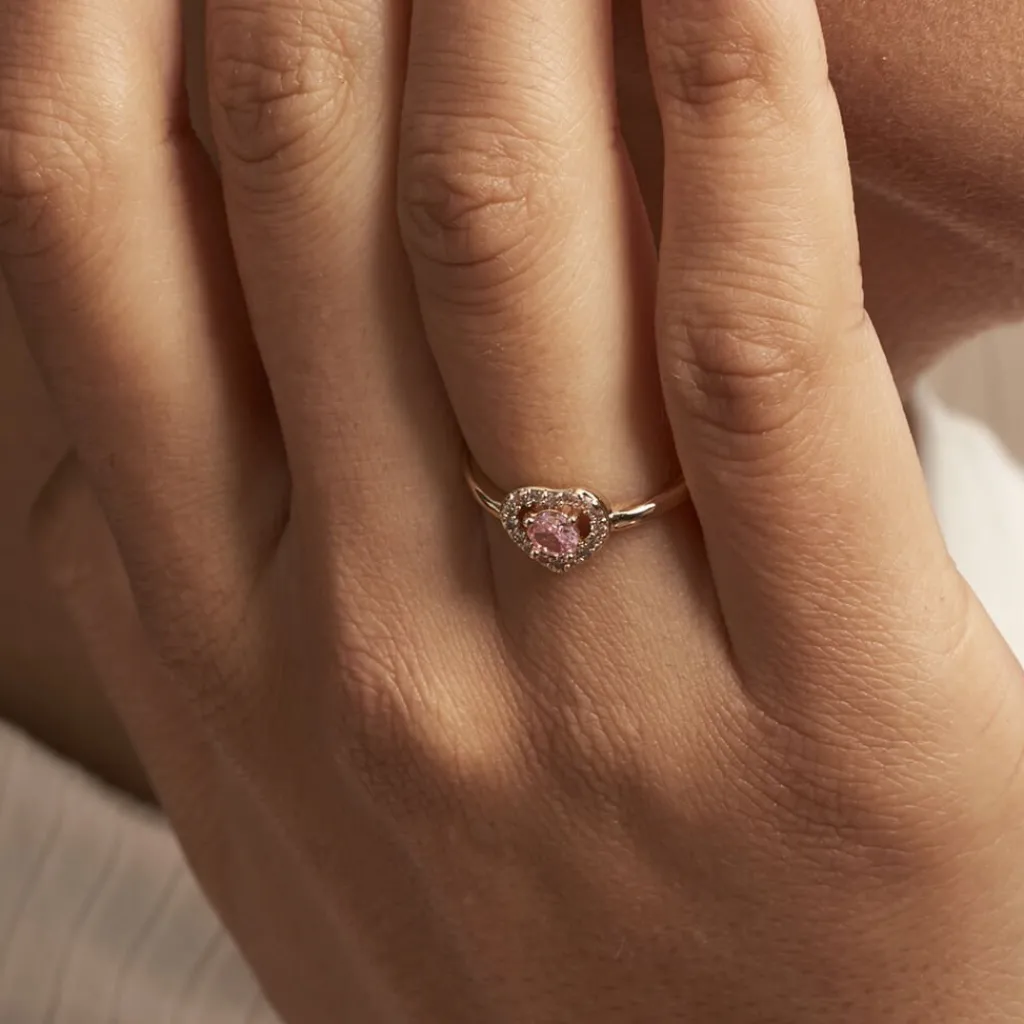 Histoire d'Or Bague Plaqué Or Jaune Alais Oxyde De Zirconium Best