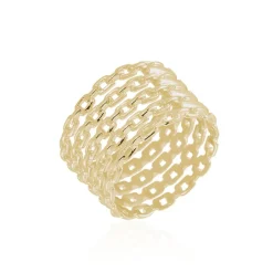 Histoire d'Or Bague Plaqué Or Jaune Atila Outlet