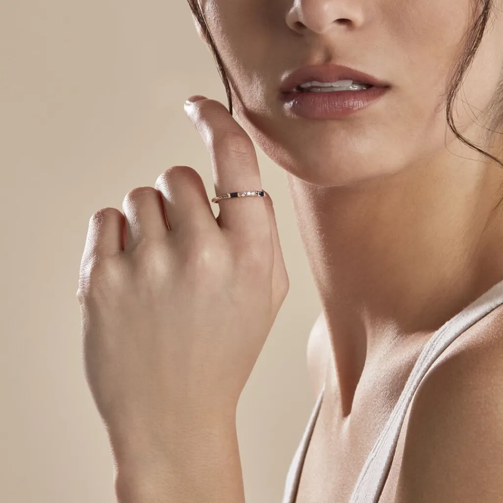 Histoire d'Or Bague Plaqué Or Jaune Calvin Oxyde De Zirconium plaqué or jaune verre bleu New