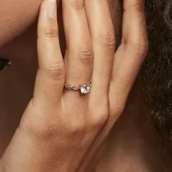 Histoire d'Or Bague Plaqué Or Kurt Oxydes De Zirconium plaqué or jaune oxyde Clearance