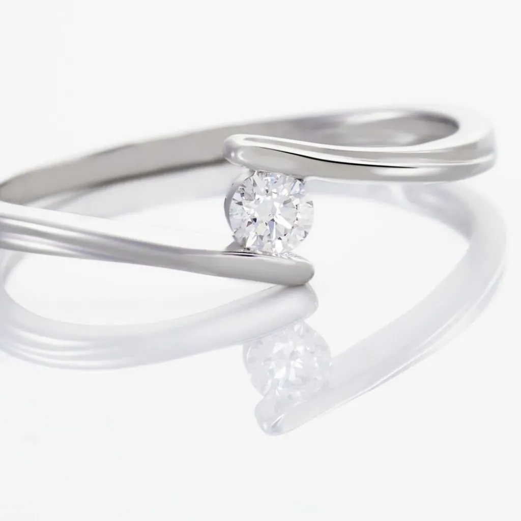 Histoire d'Or Bague Platine Nereida Diamant Hot