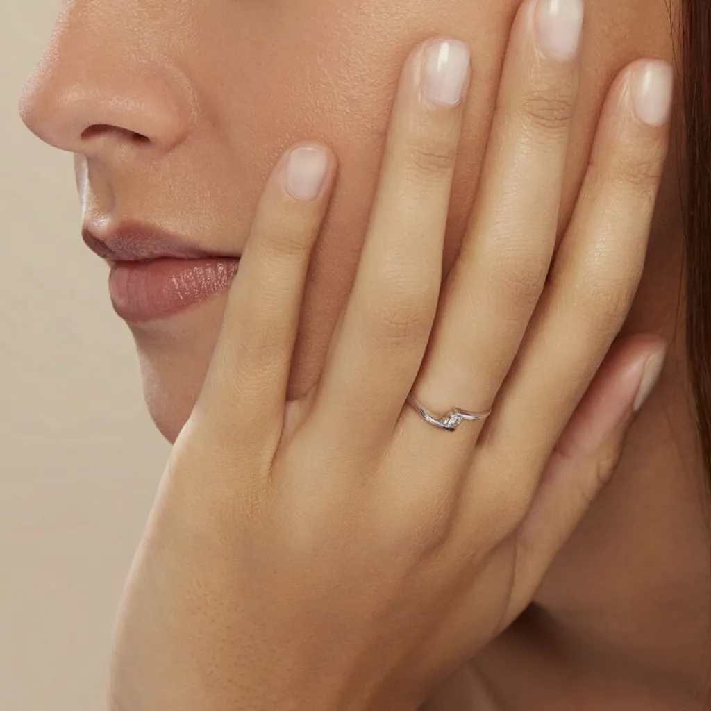 Histoire d'Or Bague Platine Nereida Diamant Hot