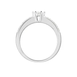 Histoire d'Or Bague Praya Or Blanc Diamant Sale