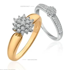 Histoire d'Or Bague Praya Or Blanc Diamant Sale
